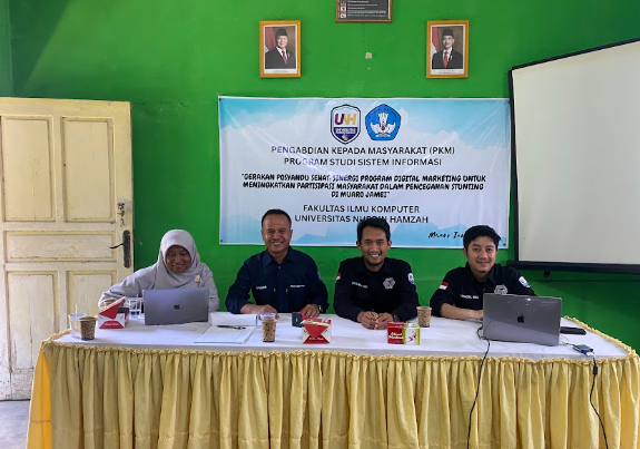 GERAKAN POSYANDU SEHAT: SINERGI PROGRAM DIGITAL MARKETING UNTUK MENINGKATKAN PARTISIPASI MASYARAKAT DALAM PENCEGAHAN STUNTING DI MUARO JAMBI