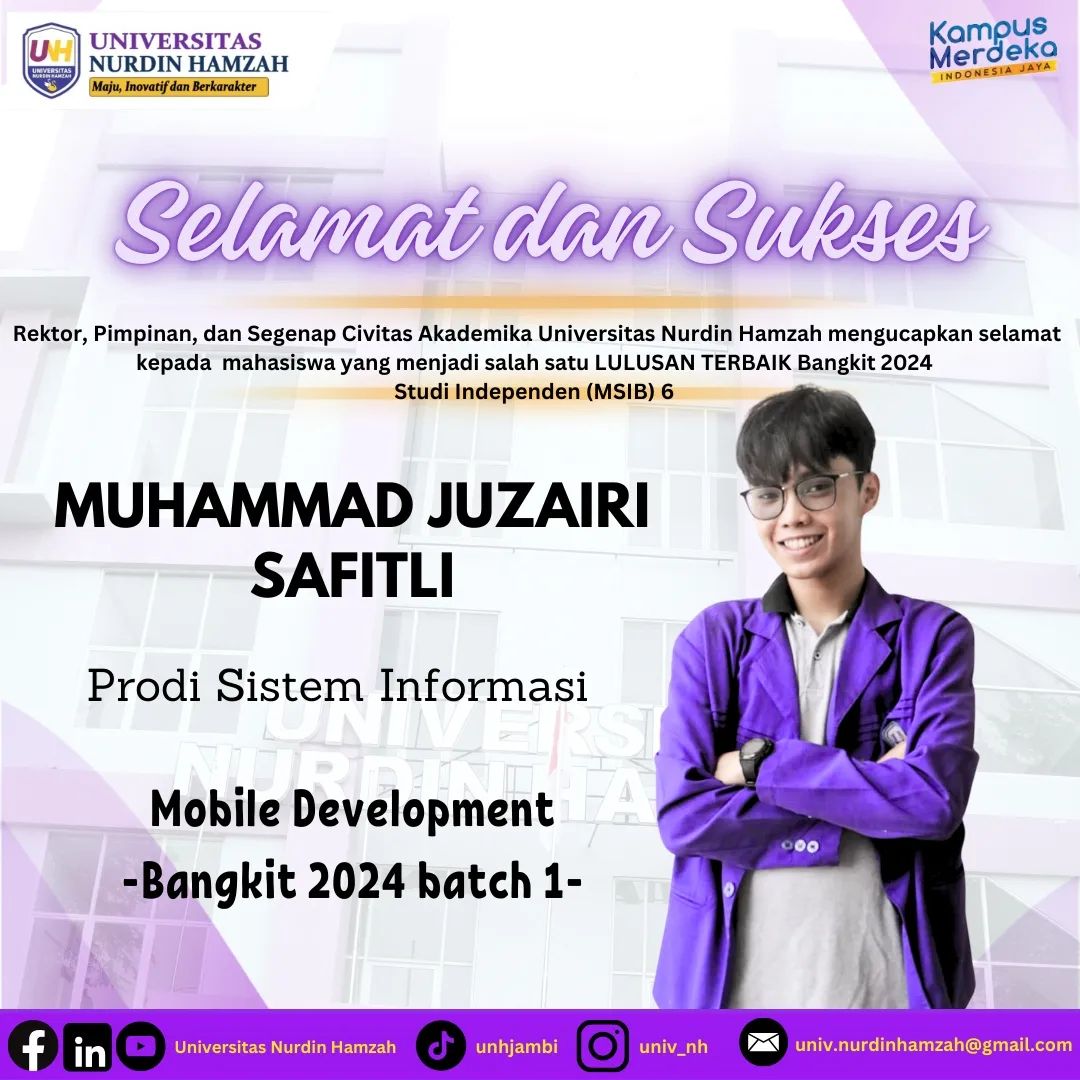 Prestasi Mahasiswa Sistem Informasi MSIB 6